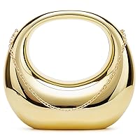 Acrylic Clutch Purse for Women Y2k Silver Gold Evening Purse Tote Hobo Bag Satchel Crossbody Purse Shoulder Bag 2024