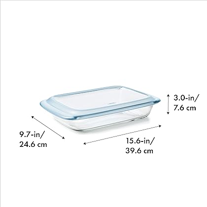 OXO Good Grips Glass 3 Qt Baking Dish with Lid