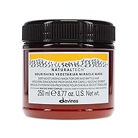 Naturaltech NOURISHING Vegetarian Miracle Mask, Deep Moisturizing For Dry And Brittle Hair, 8.77 Fl. Oz.