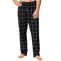 Hanes Men's Sleepwear 100% Cotton Pjs X-Temp Jersey Knit Pajama Pants