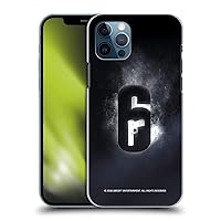 Head Case Designs Officially Licensed Tom Clancy's Rainbow Six Siege Glow Logos Hard Back Case Compatible with Apple iPhone 12 / iPhone 12 Pro