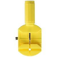 SE Professional Watch Link Remover with Extra Pins - Yellow Plastic Body - JT6305-4A