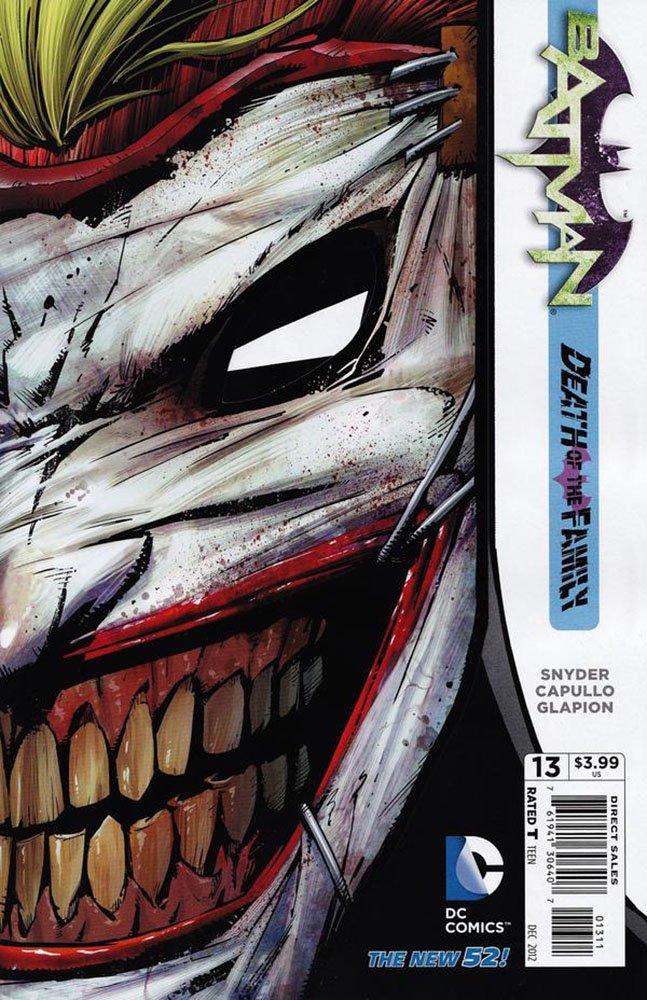 Mua Batman #13 Die-Cut Mask Cover Return of the Joker Death Of The Family  Tie-In trên Amazon Mỹ chính hãng 2023 | Fado
