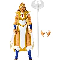 Masters of the Universe: Revolution Masterverse Sorceress Teela Action Figure, Deluxe Collectible with 30 Articulations, Power Staff & Soft Goods Cape, MOTU Toy