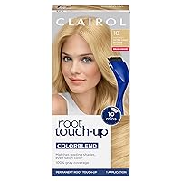 Clairol Root Touch-Up by Nice'n Easy Permanent Hair Dye, 10 Extra Light Blonde Hair Color, Pack of 1