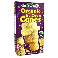 Let's Do Organics Organic Ice Cream Cones 1.2 OZ