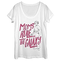 STAR WARS Mom Rules Women's Short Sleeve Tee Shirt