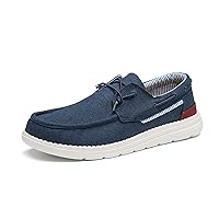 Bruno Marc Men’s Slip-on Canvas Loafers Casual Boat Shoes