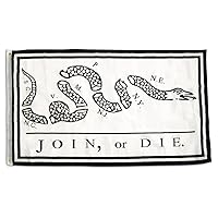 US Flag Store Join or Die Flag, 3 by 5-Feet
