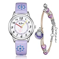 CIVO Children's Watch Analogue Children's Watches for Boys Girls Set Children's Watches Time Learning Waterproof Children's Watch Easy to Read for Age 4-12 Children Large Birthday Gifts