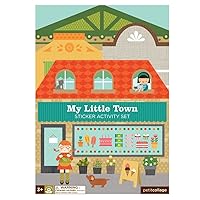 Sticker Activity Book, My Little Town – Giant Fold Out Sticker Book for Kids, Includes Over 100 Reusable Stickers – Activity Toys for Ages 4+