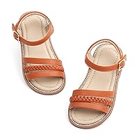 Otter MOMO Girls Sandals Open Toe Princess Flat Sandals Summer Sandals