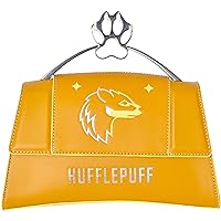 Fred Segal Harry Potter Purse, Women's Mini Flap Satchel Bag with Crossbody Shoulder Strap, Hufflepuff