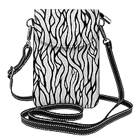 Colorful Starlight Printed Print Crossbody Mini Phone Bag For Women,Fashionable Cute Pu Splashproof Phone Bag,With Card Slot