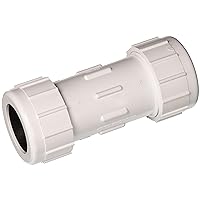 NDS King Brothers Inc CPC-1250 1-1/4-Inch PVC Compression Coupling, Gray