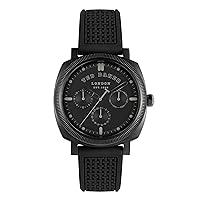 Ted Baker Gents Black Silicone Strap Watch (Model: BKPCNS3119I)