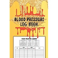 Blood Pressure Log Book Glitter Themed: Daily Dairy To Keep Track Of your Bp For Home Use ⎪Personal Tracker Journal For Monitoring Your Heart Rate And ... 2023 ⎢Two Years Blood Pressure Recording Book