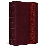 ESV Large Print Personal Size Bible (TruTone, Mahogany, Trellis Design) ESV Large Print Personal Size Bible (TruTone, Mahogany, Trellis Design) Imitation Leather Hardcover Paperback