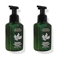 Bath and Body Works 2 Aromatherapy Stress Relief Gentle Foaming Hand Soap Eucalyptus & Spearmint. 8.75 Oz