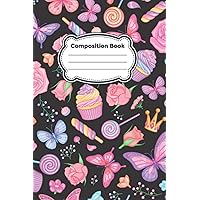 Butterfly Candy and Sweets Notebook: Writing Journals For Offices, Schools, Classrooms, Students,Back To School, Poetry, Teachers, Students,Back To School, Poetry