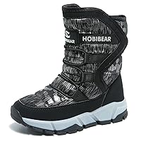 GUBARUN Boys Snow Boots Winter Waterproof Slip Resistant Cold Weather Shoes (Toddler/Little Kid/Big Kid)