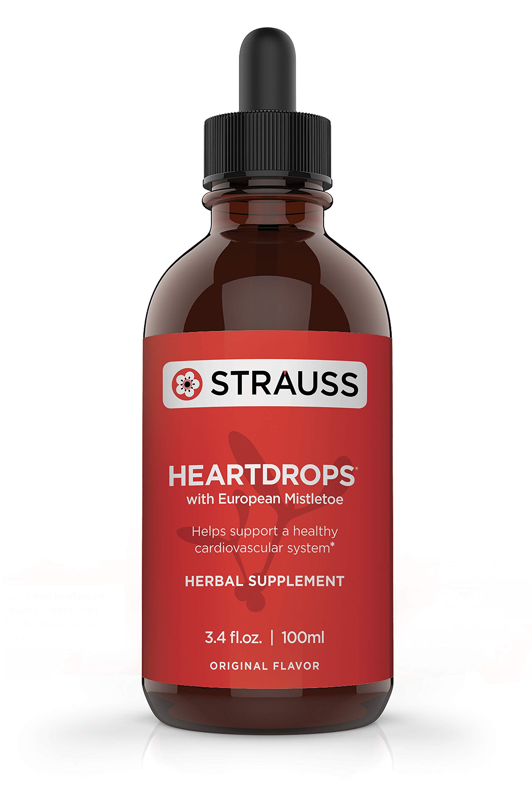 Strauss Naturals Heartdrops, 3.4 Ounce