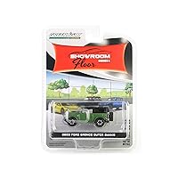2023 Bronco Outer Banks Eruption Green Metallic with Black Top Showroom Floor Series 5 1/64 Diecast Model Car by Greenlight 68050E