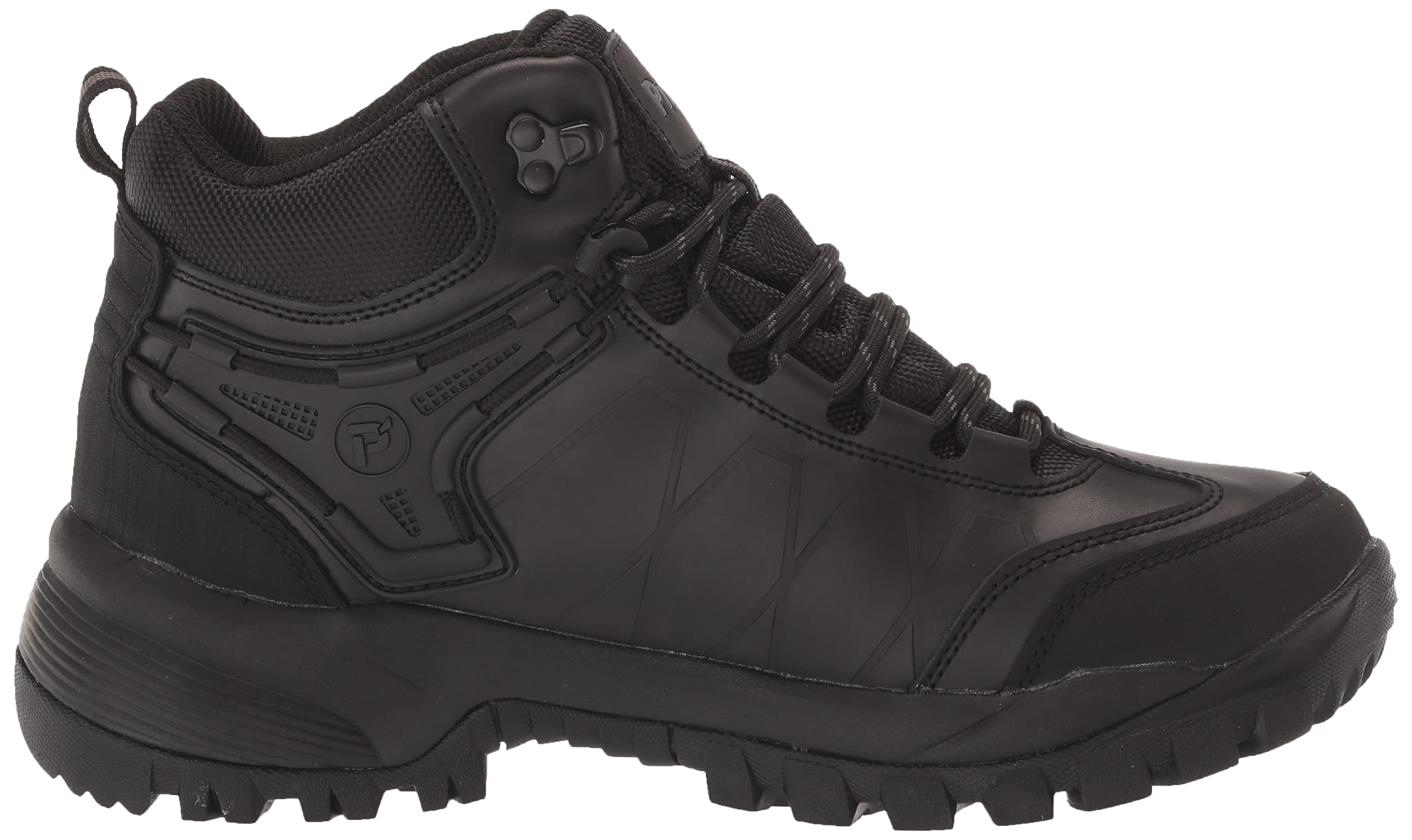 Propet Mens Ridge Walker Force Round Toe Hiking Hiking Casual Boots Ankle - Black