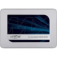 Crucial MX500 250GB 3D NAND SATA 2.5 Inch Internal SSD, up to 560MB/s - CT250MX500SSD1(Z)