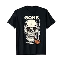 Lunting Skeleton Pipe Smoker Collector Hobby Pipe Smoking T-Shirt