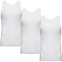 HEAD Men's White A-Shirt 6-Pack - Sizes S-2X