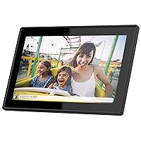 15.6 Inch 16GB WiFi Picture Frame with FHD 1920x1080 IPS Display,Touch Screen,Send Photos or Small Videos from Anywhere in The World, Wall Mountable, Portrait and Landscape(Black)