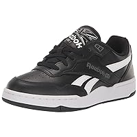 Reebok Unisex BB 4000 II Sneaker, Black/White/Pure Grey, 8.5 US Men