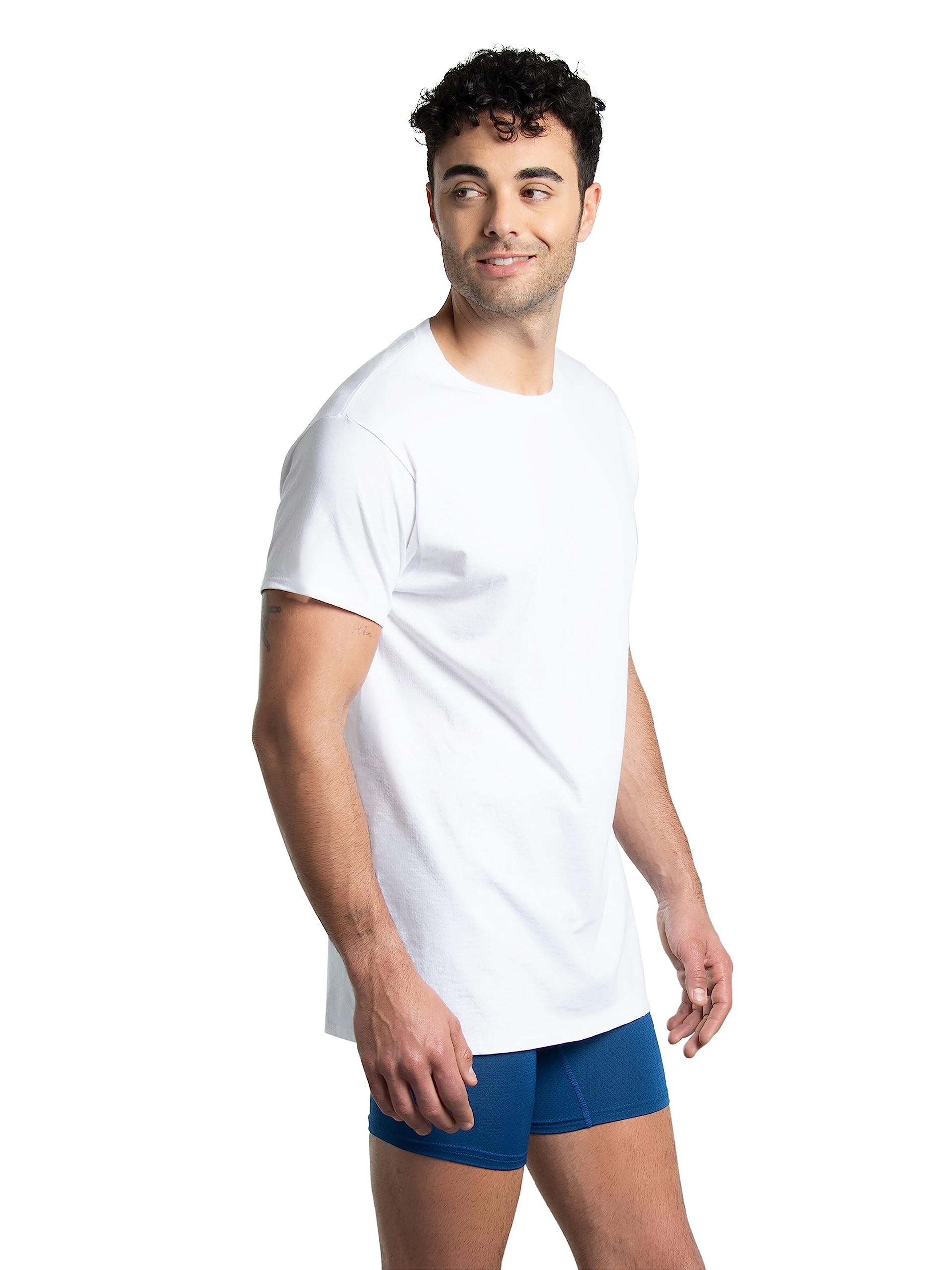 Fruit of the Loom Men's Breathable Undershirts, Designed to Keep You Cool