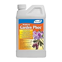 Monterey Garden Phos Systemic Fungicide for Root Rot, Downy Mildew, Fire Blight, Sudden Oak Death, Phytopthora & Pythium, 1 Quart Apply with Sprayer