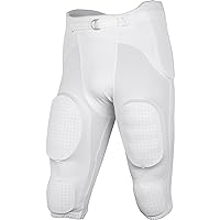 CHAMPRO Boys' Safety Integrated Football Practice Pant with Built-in Pads