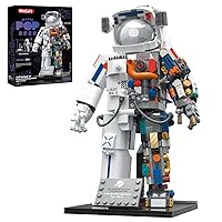 Space Astronaut Building Sets for Adults,Space Toys Gifts for Kids with Display Stand,Space Series Creative Building Set for Adults,Astronaut Building Block Model for Kids 8-14 Boys and Girls
