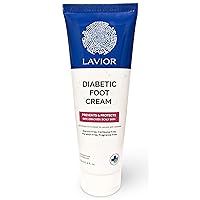 Diabetic Foot Cream - Intensive Moisturization & Relief | Natural & Non-Toxic | Doctor Recommended, Clinically Proven | Hypoallergenic, Vegan | Made in USA