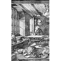 Albrecht Durer's Saint Jerome in His Study Journal Notebook with Quotes