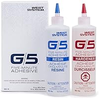 West System G/5 5MIN Adhesive 2-Part 32OZ