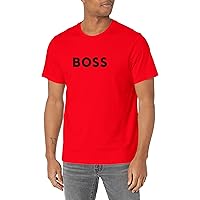 BOSS Men's Regular Fit Short Sleeve Beach T-Shirt