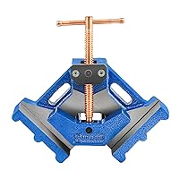 5-Inch Cast Iron Welders Angle Clamp, Heavy Duty Right Angle 90 Degrees Welding Clamps for Woodworking Corner Miter Clamp