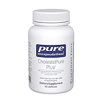 Pure Encapsulations CholestePure Plus 120's - Supports Lipid Metabolism & Heart Health* - Berberine Supplement - with Citrus Bergamot - Gluten Free & Non-GMO - 60 Capsules
