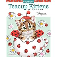 Teacup Kittens Coloring Book (Design Originals) 32 Adorable Expressive-Eyed Cat Designs from Illustrator Kayomi Harai on High-Quality, Extra-Thick Perforated Pages that Resist Bleed Through Teacup Kittens Coloring Book (Design Originals) 32 Adorable Expressive-Eyed Cat Designs from Illustrator Kayomi Harai on High-Quality, Extra-Thick Perforated Pages that Resist Bleed Through Paperback