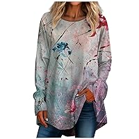 Plus Size Womens Shirts Dressy Casual T Shirt T Shirt Tshirt Shirts for Women Ladies Tops and Blouses Long Sleeve Shirts for Women Pack Y2K Shirt Long Sleeve Tee Shirts for Women Ivory 3XL