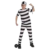 Forum Novelties Striped Convict Costume