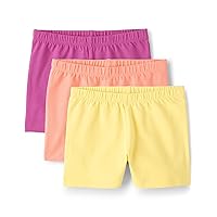 The Children's Place Girls' Pull on Everyday Shorts 3 Pack