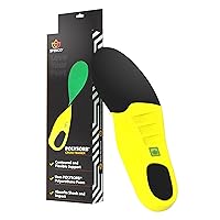Spenco Polysorb Cross Trainer Athletic Cushioning Arch Support Shoe Insoles, Green, Women's 11-12.5/Men's 10-11.5