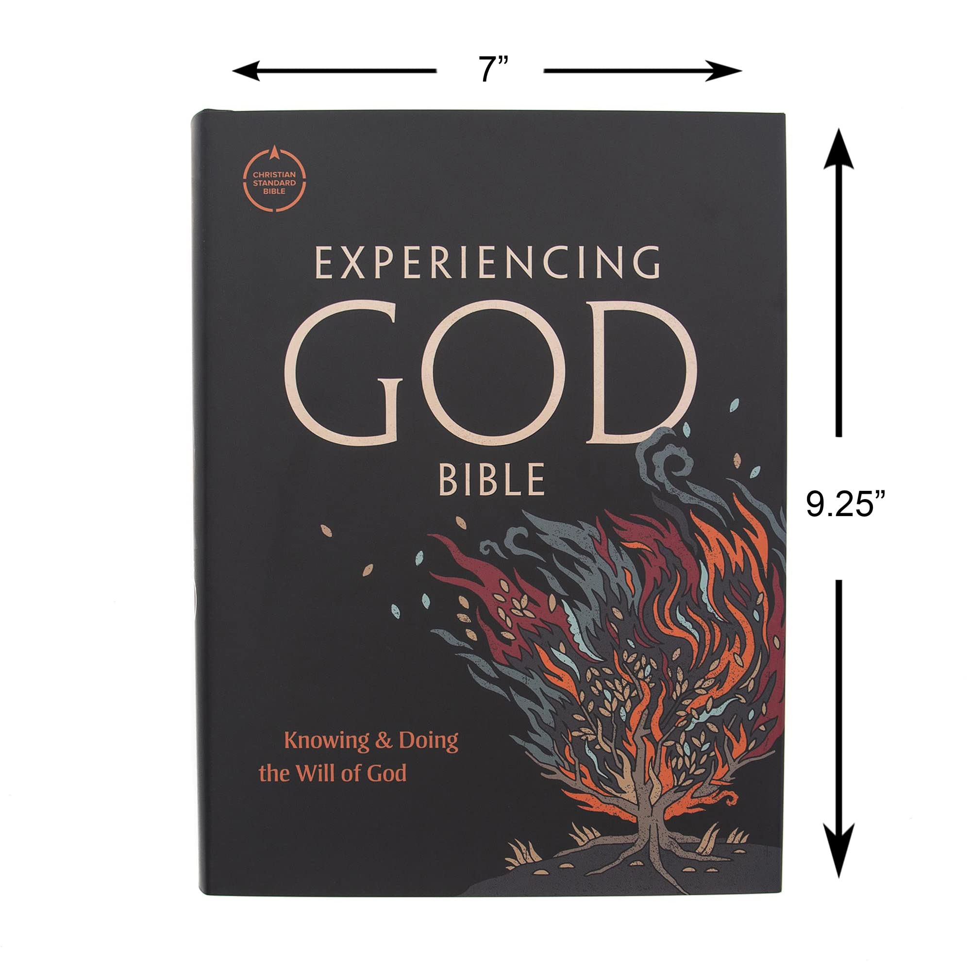 CSB Experiencing God Bible, Hardcover, Jacketed, Full-Color Design, Articles, Character Profiles, Chapter Questions, Key Verse Icons, Full-Color Maps, Easy-to-Read Bible Serif Type