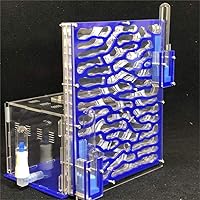 DIY Large Acrylic Ant Farm with Feeding Area Large Ant House Ant Nest Villa Insects Pets Anthills Workshop Ant Science Kit Kids Love Gifts (Color : Deepblue)